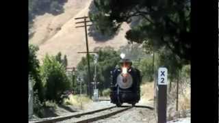 preview picture of video 'Echoing Whistles and Summer Steam - A trip to the Niles Canyon Railway'