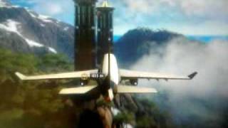 preview picture of video 'Just cause 2 gameplay footage game play plane jacking'