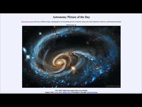 2020 October 18 -  UGC 1810: Wildly Interacting Galaxy from Hubble