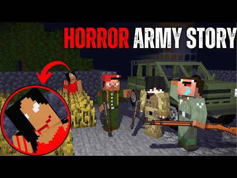 HAUNTED WAR STORY😨 Minecraft Horror Story in Hindi