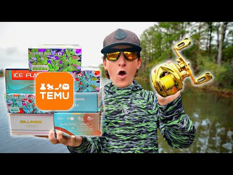 I Bought Every BAITCASTER From TEMU - Worth It?