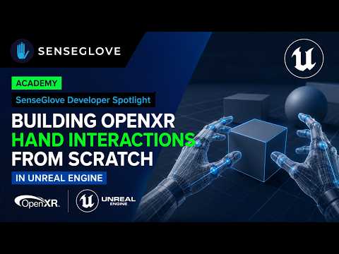 Building OpenXR Hand Interactions from Scratch | SenseGlove Unreal Engine Plugin