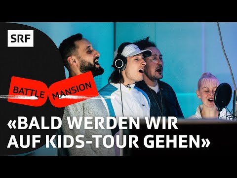 Making Of «Chlini Tierli»: Kinderlied-Recording im Studio | BATTLE MANSION | Zusatzcontent | SRF