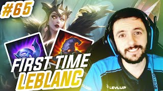 TOP LANE DE A à Z LEBLANC - #65 FIRST TIME AVEC LA NOUVELLE LEBLAC