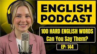 100 Hard English Words You Must Pronounce Correctly | English Pronunciation Practice