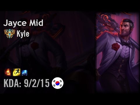 Jayce Mid vs Corki - Kyle - KR Challenger Path 6.4