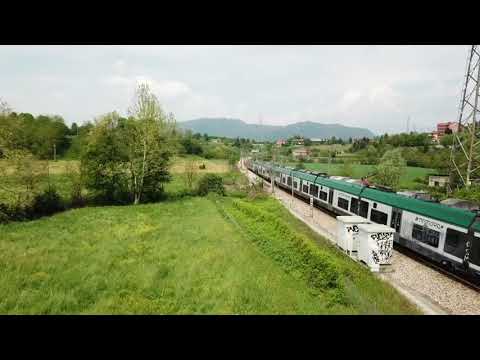 Treni nel parco di Montevecchia