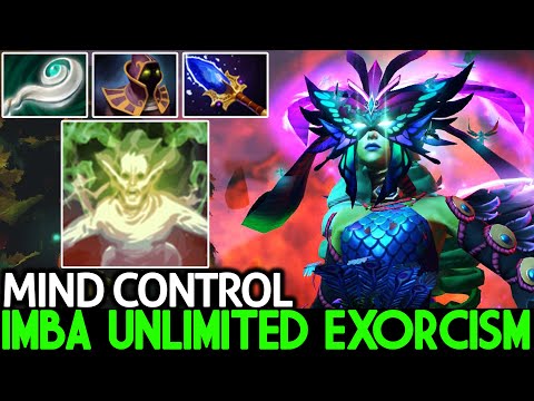 MIND CONTROL [Death Prophet] Imba Unlimited Exorcism Crazy Scepter 7.26 Dota 2
