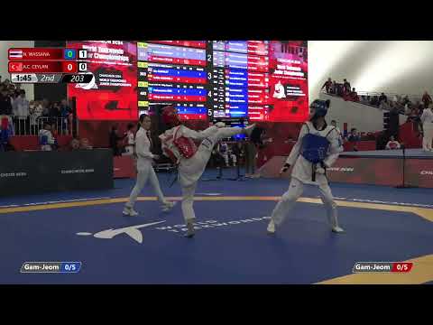 203 Round of 64 Women  49kg THA N  WASSANA TUR A C  CEYLAN