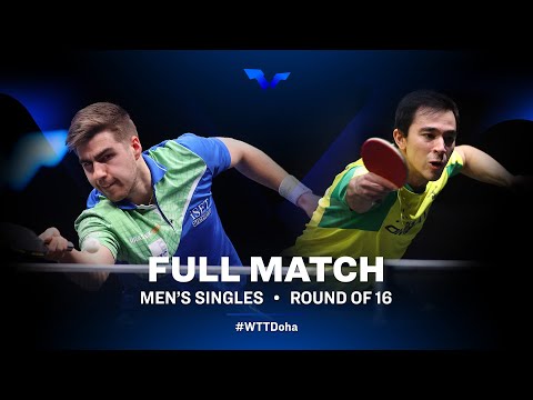 Darko Jorgic vs Hugo Calderano | WTT Star Contender Doha 2021 - March (FULL Match)