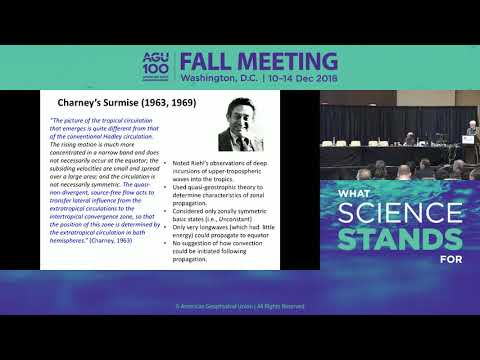 AGU Fall Meeting 2018 - A22A: Bjerknes Lecture