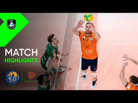 Highlights | ACH Volley LJUBLJANA vs. Greenyard MAASEIK | CEV Champions League Volley 2025