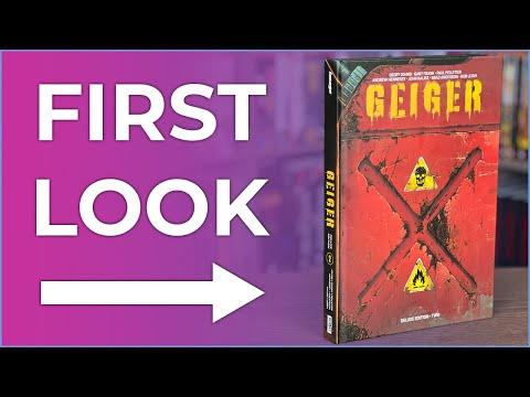 Geiger Volume 2 Deluxe Hardcover Overview | Geoff Johns.  Gary Frank and Paul Pelletier