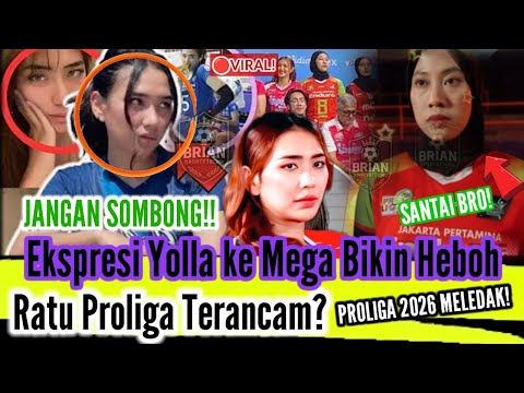 VIRAL❗Tatapan Yolla ke Megawati Jadi Sorotan, Rivalitas Terpanas Proliga 2026