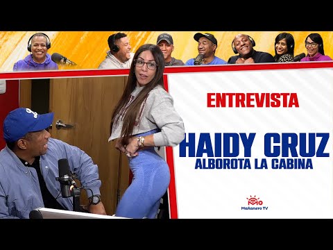 Haidy Cruz ALBOROTA la cabina y su participación en la Película "Teacher Mechy"