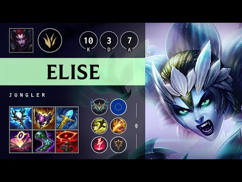 Elise Jungle vs Vi - EUW Challenger Patch 25.05