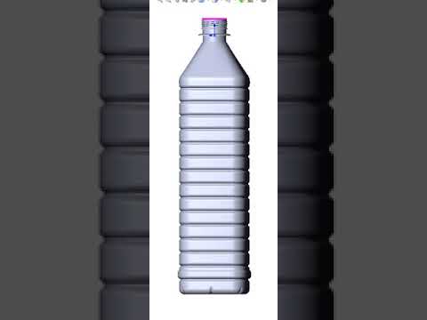 Pet 1l mineral water bottle
