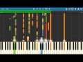 ABBA The Winner Takes It All Piano Tutorial Synthesia Cover