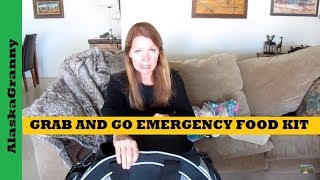 Emergency Evacuation Grab and Go Food Storage Kit