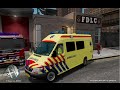 GTA IV Firefighter Mod Dutch Ambulance Service