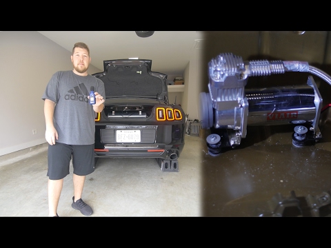 Air Lift Compressor Isolator Kit Install and Sound Test - They WORK!!!