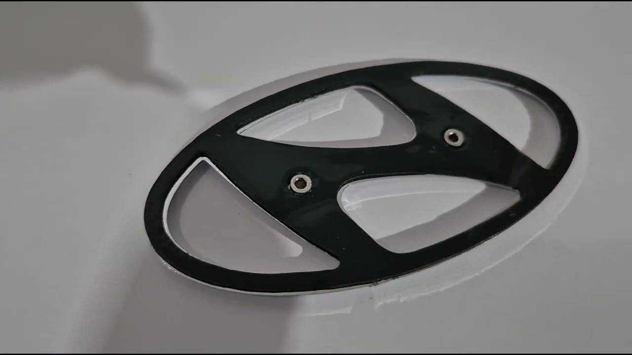 Hyundai Embleem (zelfklevend, 115 x 57 mm) Video 1