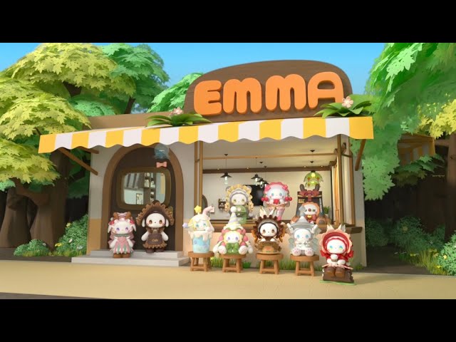 Figurka kolekcjonerska POP TOP Lucky Emma z serii "Tajemniczy las" - KAWIARNIA (w displayu, w asortymencie)