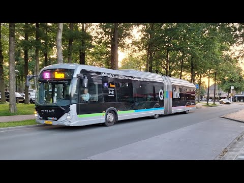 Qbuzz Qlink 7449 als Qlink paars Lijn 5 naar Annen Zuid 