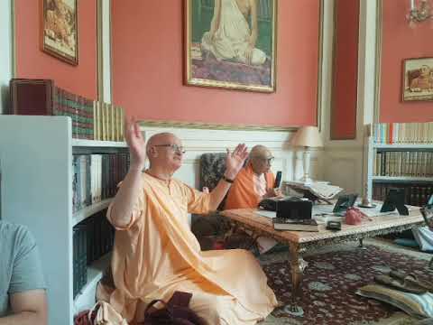 SRILA PRABHUPADA PASTIMES WITH HH JANANANDA GOSWAMI MAHARAJA IN ENGLISH