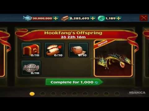 Dragons: Rise of Berk - Meatlug, Stormfly, Hookfang, Barf & Belch Offspring