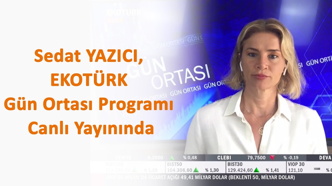 Sedat YAZICI, Ekotürk Gün Ortası Programı Canlı Yayınında