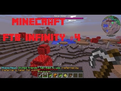 Minecraft: FTB Infinity S2 Ep4 Mode Showcase