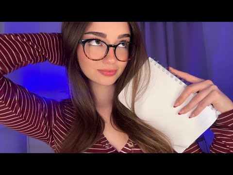 ASMR Girl Next Door Teaches You Spanish 📝 (Soft-Spoken)