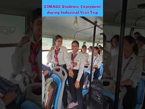 CIMAGE Students Enjoyment during the Industrial Visit Trip.