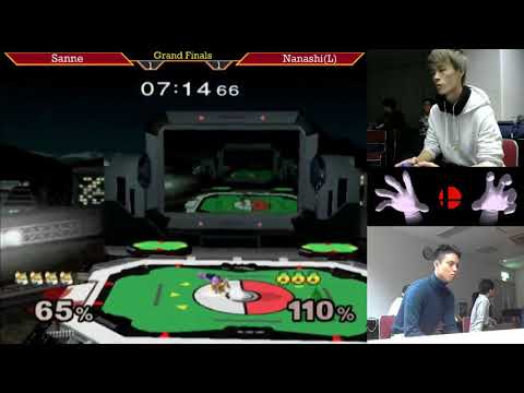 MasterHand 39 GF - Sanne(Fox) vs. Nanashi(Samus,Sheik)