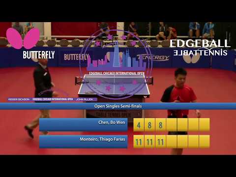 2017 Edgeball Chicago International Open - Open Singles Semi-Finals #1