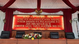 Download lagu Wisuda Ke 73 STIE Malangkuçeçwara - Kampus ABM, 18 Maret 2023 mp3