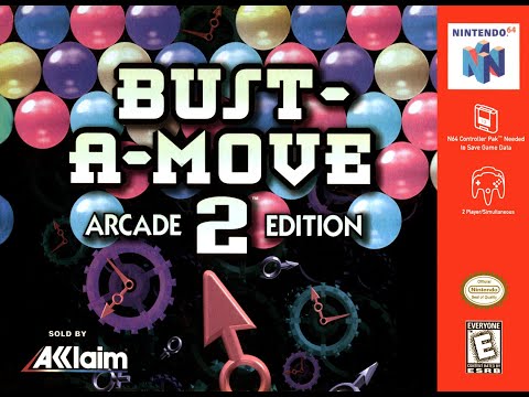 Bust-A-Move 2: Arcade Edition (N64): Player 1 VS CPU Mode - Full Speedrun Playthrough (GameShark)