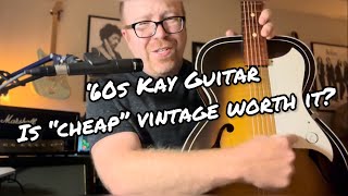 Video thumbnail for Should you buy a 1960s Kay Archtop? by Justin Bishop Music