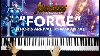 Forge - Avengers: Infinity War (Piano) + SHEETS/SYNTHESIA