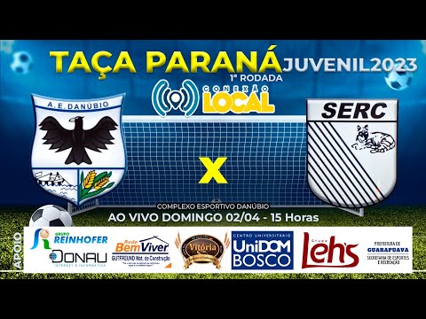 AE DANÚBIO X S.E ROSÁRIO CENTRAL - TAÇA PARANÁ JUVENIL 2023 - 1ª RODADA