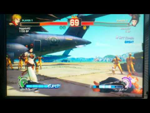 SSF4 ranked match 1