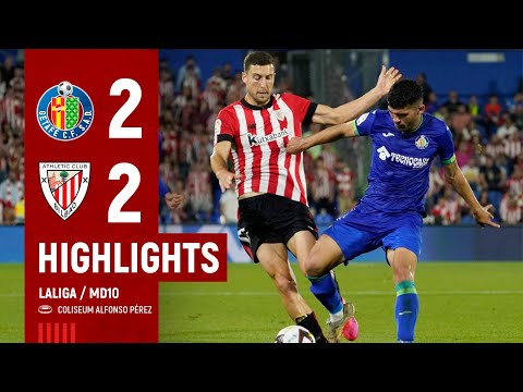 HIGHLIGHTS | Getafe CF 2-2 Athletic Club | LaLiga 2022-23 MD10
