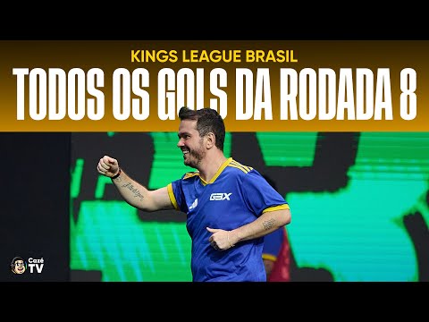 ALL GOALS FROM THE 8TH ROUND OF THE KINGS LEAGUE BRAZIL