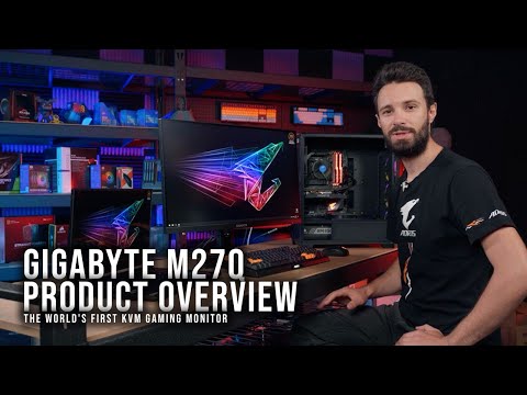 Gigabyte M27Q Product Overview: The World's First KVM Gaming Monitor