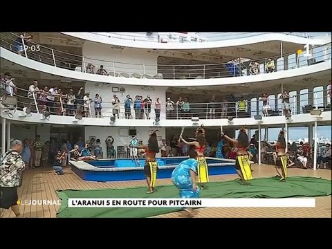 L’Aranui 5 met le cap sur Pitcairn