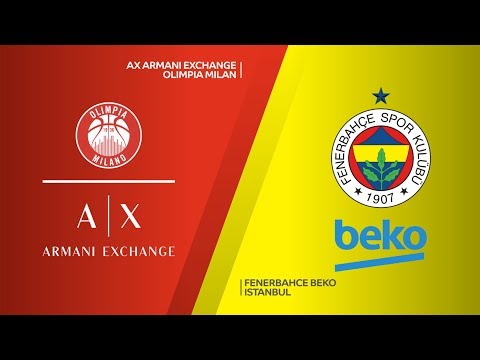 AX Armani Exchange Olimpia Milan - Fenerbahce Beko Istanbul Highlights | EuroLeague RS Round 29