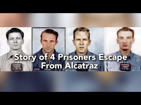 Escape From Alcatraz| Story Of 4 Prisoners| Alcatraz Great Escape