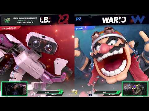 Game Lab Smash #86 McRat (Rob) Vs Loaf (Wario)