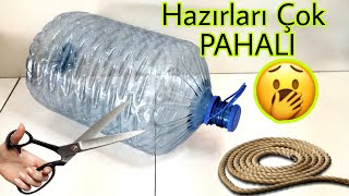 19 LİTRELİK PLASTİK ŞİŞE ARTIK ÇÖPE ATILMAYACAK #Recycle #Kendinyap #Dıy